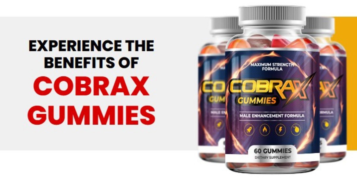 CobraX Gummies-Male Enhancement CobraX Gummies for Intense Pleasure! Reviews