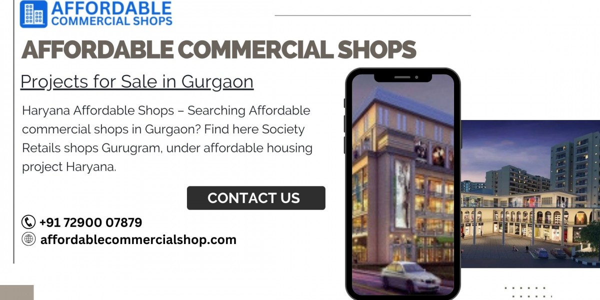 Commercial Affordable Society Shops for Sale in Gurgaon: A Golden Opportunity for Entrepreneurs