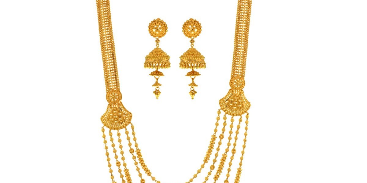 The Timeless Elegance of Indian Long Necklaces: A Journey Through Gold Jewelry