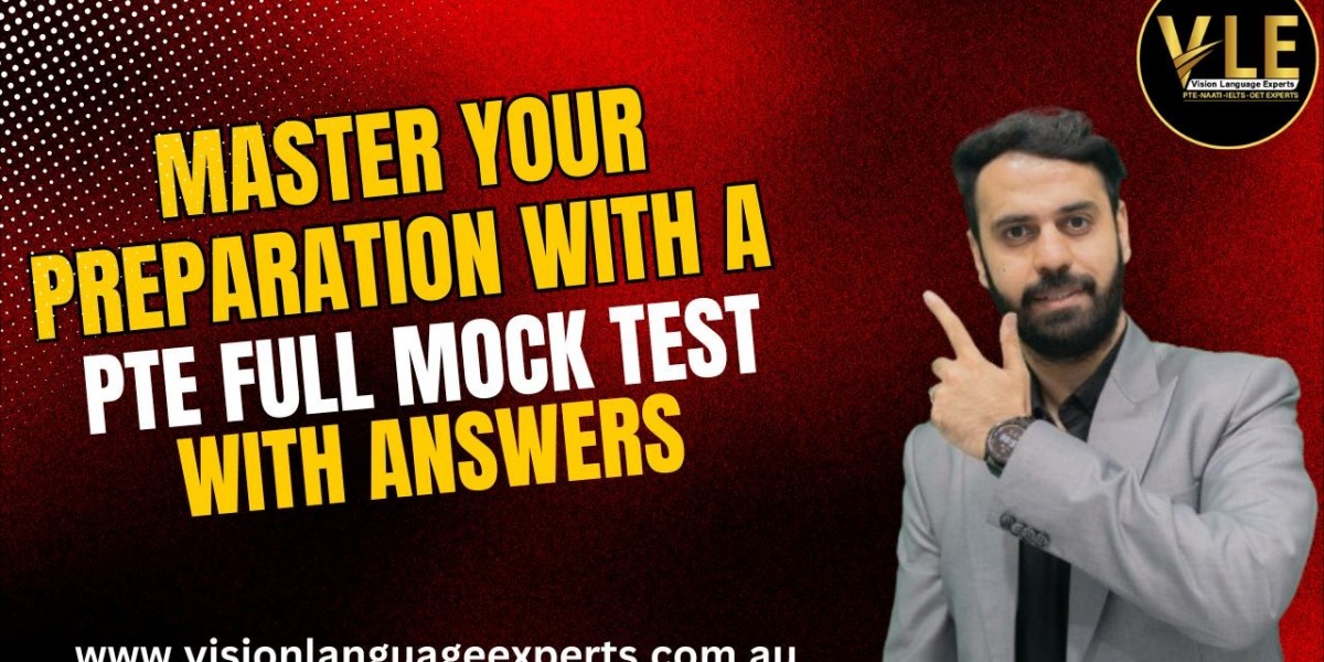 Master Your Preparation with a PTE Full Mock Test with Answers