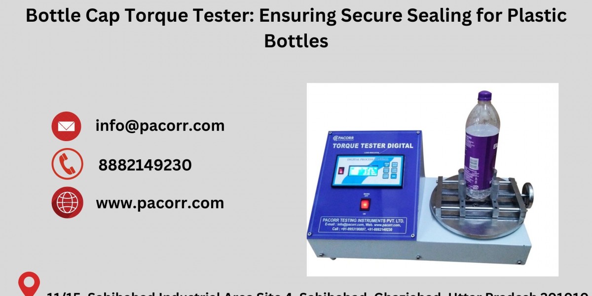 How the Bottle Cap Torque Tester from pacorr.com Helps Maintain Packaging Integrity