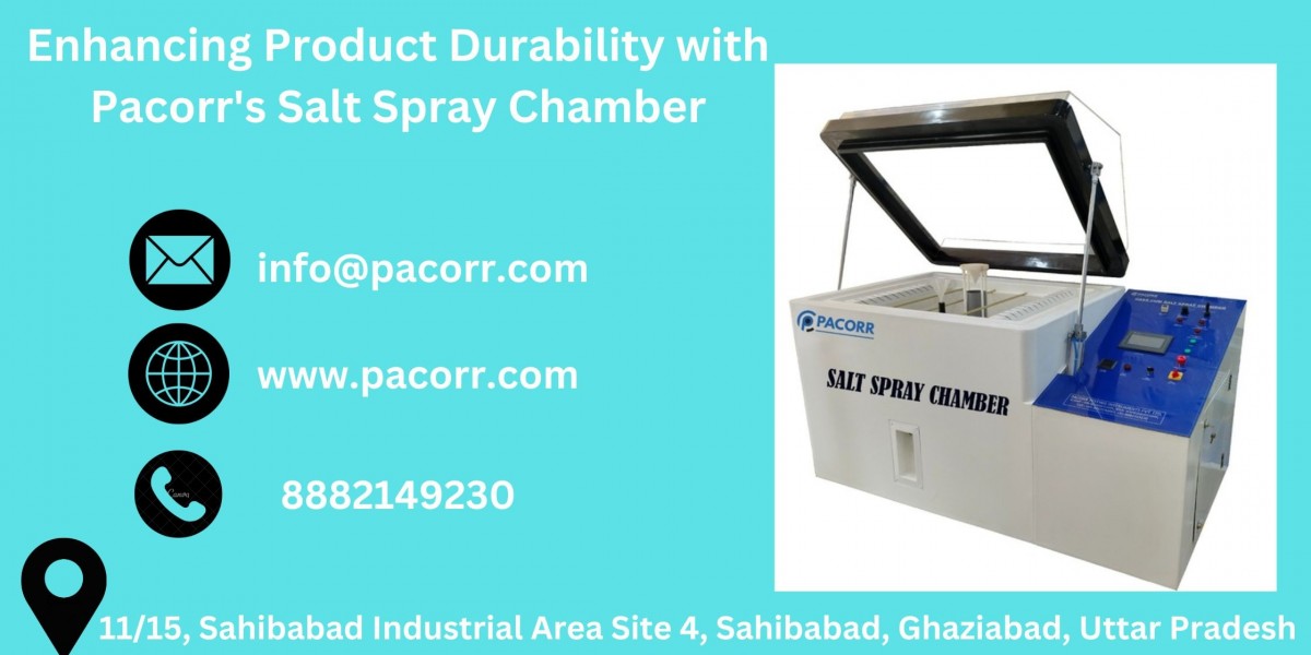 Why Pacorr’s Salt Spray Chamber Is the Go-To Equipment for Corrosion Resistance Testing