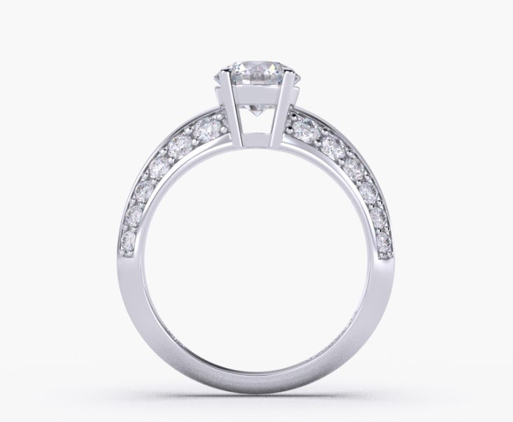 The Timeless Elegance of a White Gold Engagement Ring