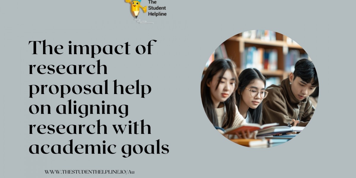 The impact of research proposal help on aligning research with academic goals