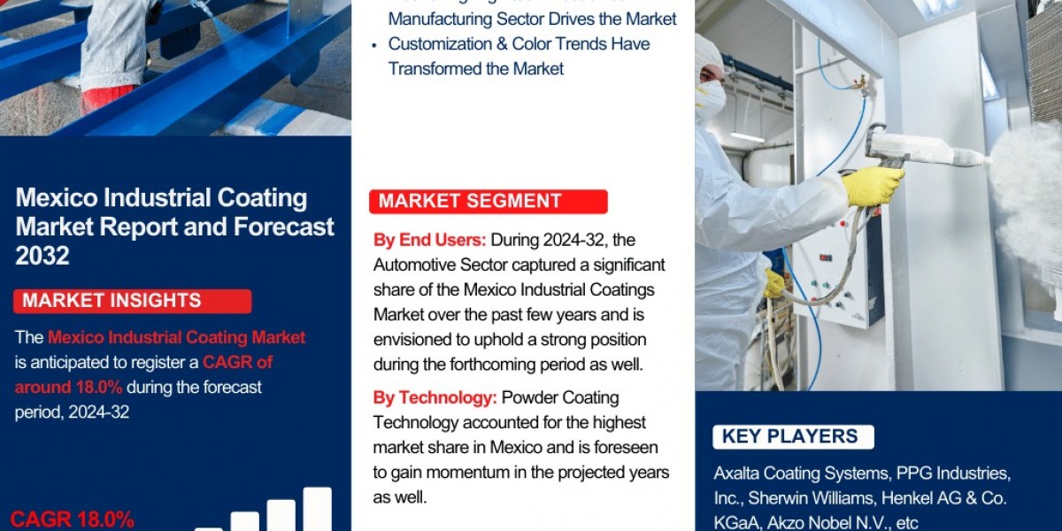 Mexico Industrial Coating Market Insights: Trends, Growth, and Forecast to 2032 – The Report Cube